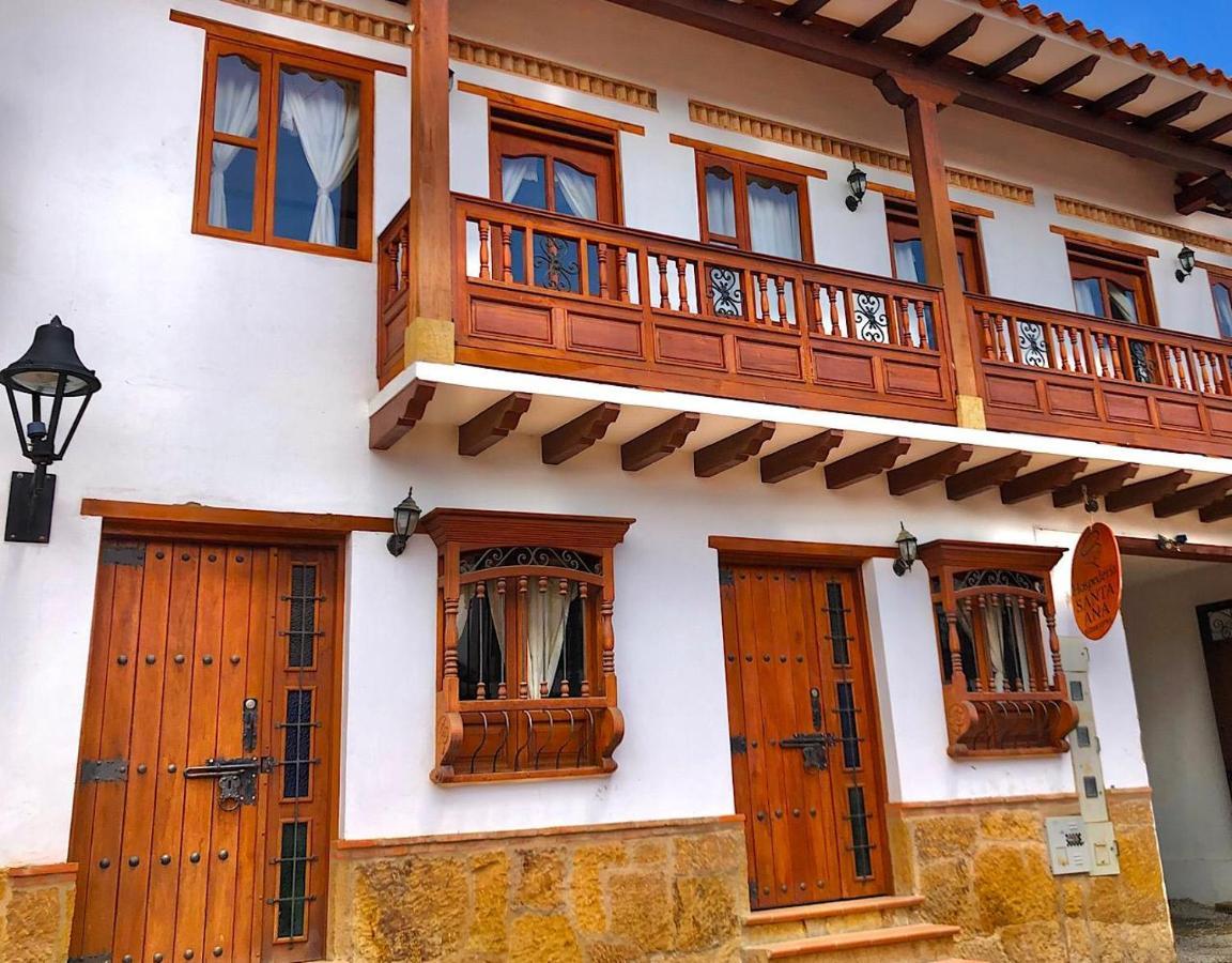 Hospederia Santa Ana Hotel Villa de Leyva Ngoại thất bức ảnh